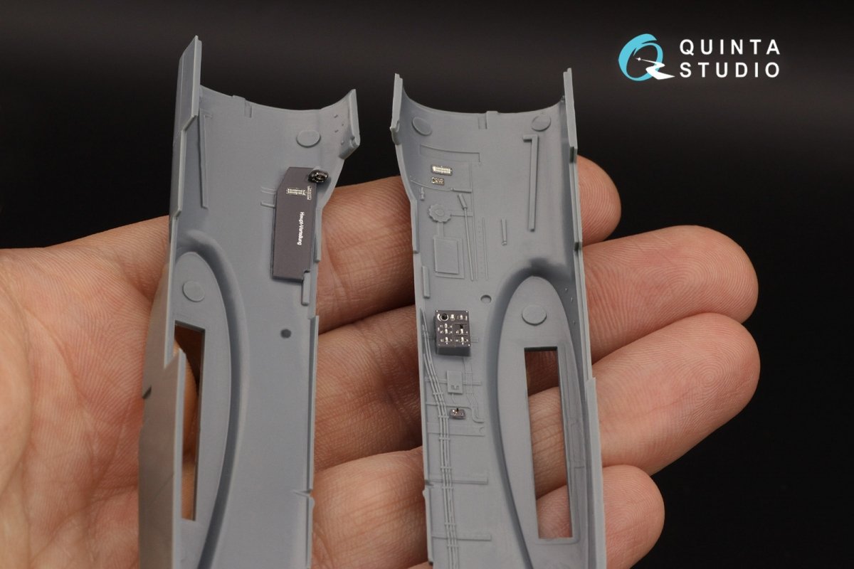 Quinta Studio QD48311 Bf 110C/D 3D-Printed &amp;amp; coloured Interior on decal paper (Eduard) 1/48 – zdjęcie 9