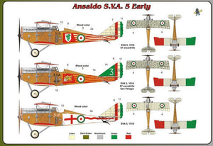Fly 48006 Ansaldo S.V.A. 5 Early 1/48 – zdjęcie 2