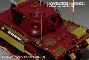 Voyager Model PE35927 WWII German Panther A Late Version For MENG TS-035 1/35 – immagine 13