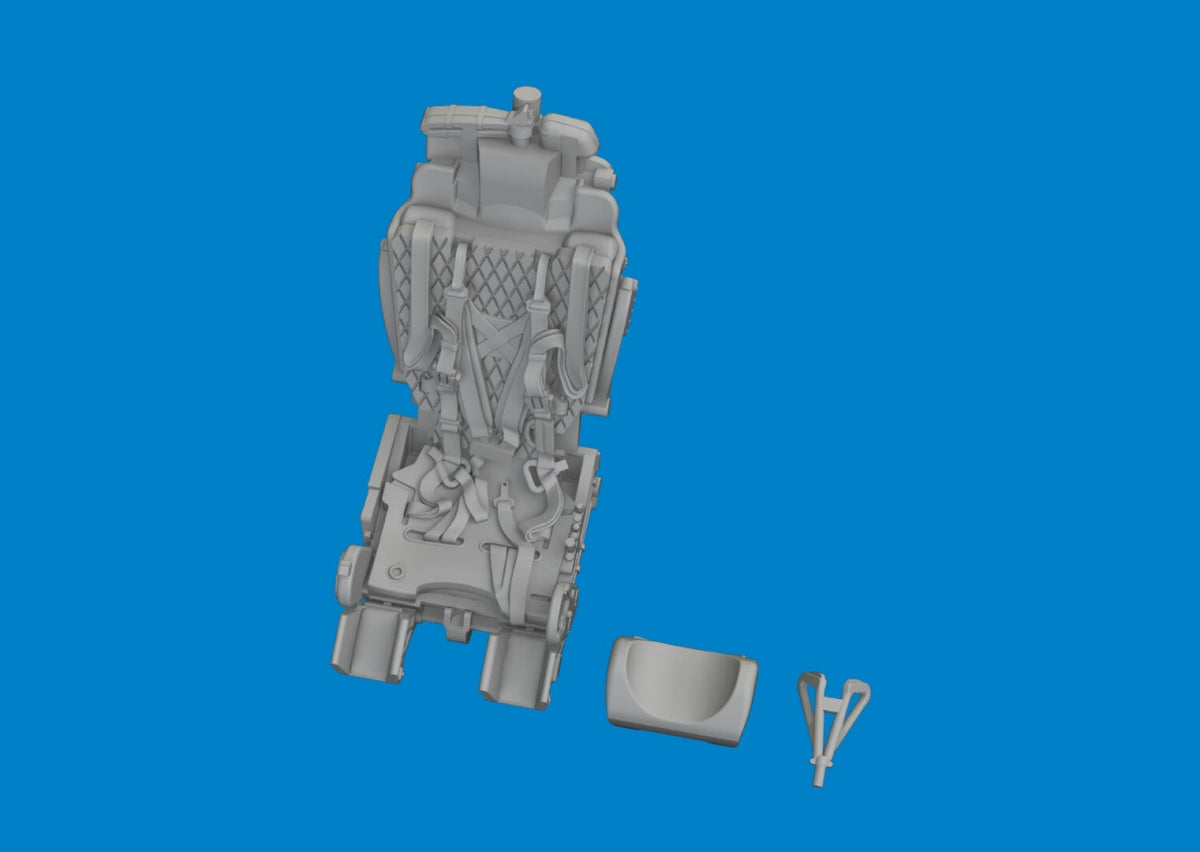 Eduard 672418 MiG-21 seat w/ integral belts PRINT EDUARD 1/72 – image 4