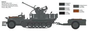 Italeri 6395 SD.KFZ.10/4 with FLAK 30 and crew 1/35 – immagine 6