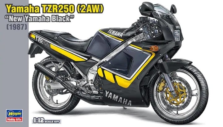 Hasegawa 21743 Yamaha TZR250 (2AW) "New Yamaha Black" 1/12
