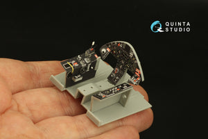 Quinta Studio QD32172 F8F-1 Bearcat 3D-Printed colored Interior on decal paper (Trumpeter) 1/32 – Bild 10