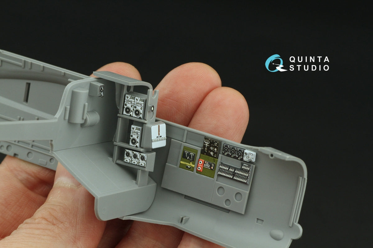 Quinta Studio QD48501 A-26C Invader 3D-Printed &amp;amp; colored Interior on decal paper (ICM) 1/48 – image 13