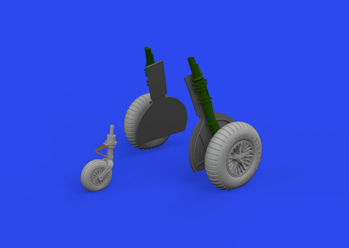Eduard 644277 Bf 108 spoked wheels LooKplus EDUARD 1/48 – image 10