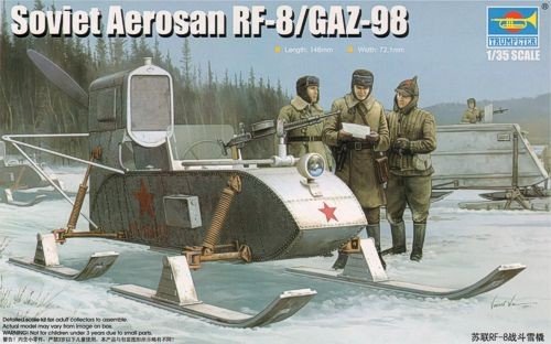 Trumpeter 02322 Soviet Aerosan RF-8 1/35