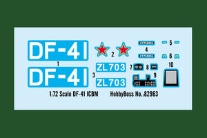 Hobby Boss 82963 DF-41 ICBM 1/72 – image 3