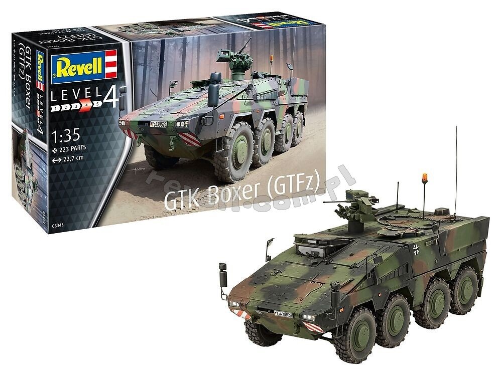 Revell 03343 GTK Boxer GTFz 1/35 – immagine 2