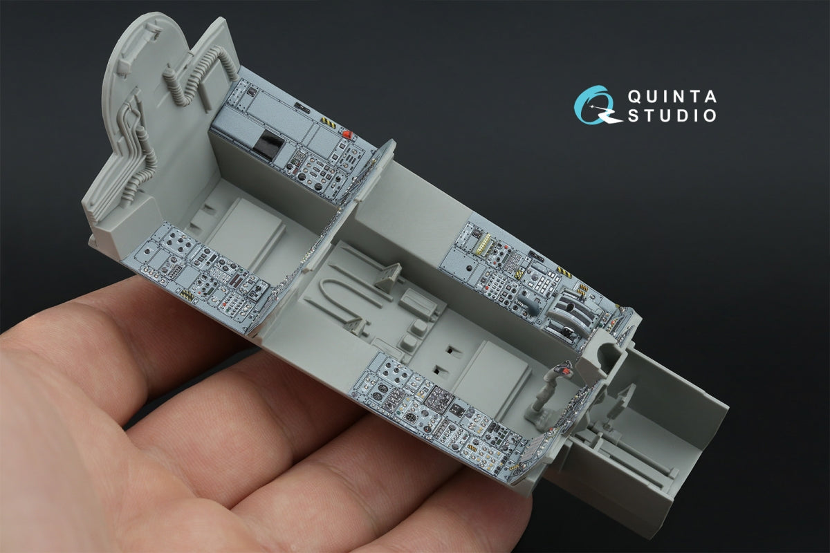 Quinta Studio QD+32232 Tornado ECR Italian 3D-Printed &amp;amp; colored Interior on decal paper (Italeri) (with 3D-printed resin parts) 1/32 – Bild 10