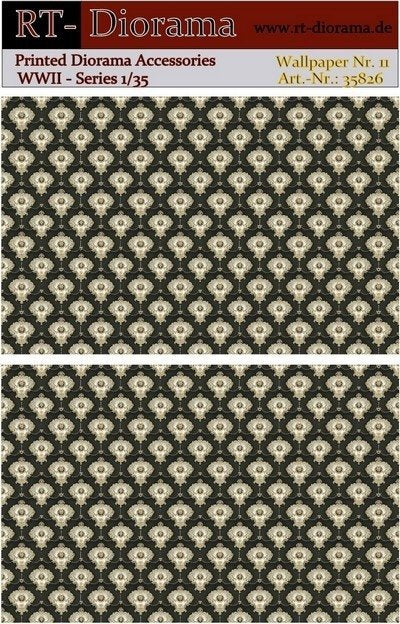 RT-Diorama 35826 Printed Accessories: Wallpaper No.11 1/35