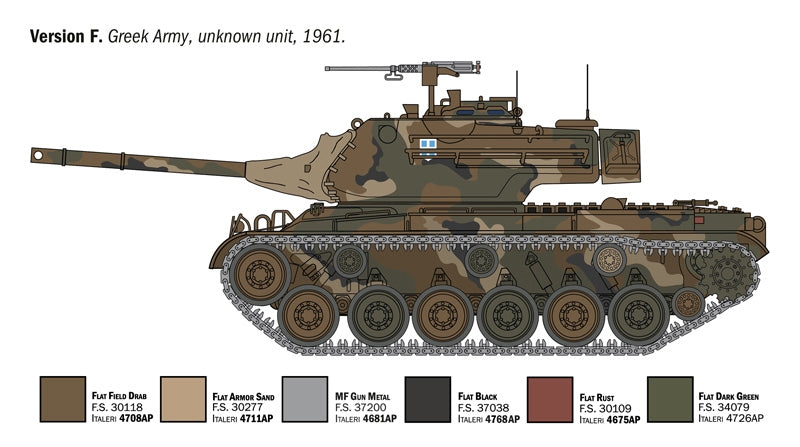 Italeri 6763 M47 Patton (New Parts) 1/35 – image 12