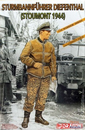 Dragon 1622 Sturmbannfuhrer Diefenthal (Stoumont 1944) 1/16