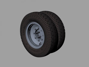 Panzer Art RE35-454 M-35 ADGZ-Daimler road wheels (Fulda) 1/35 – Bild 3