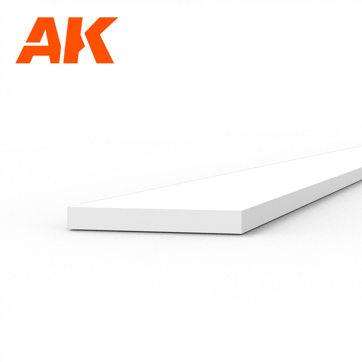AK Interactive AK6511 STRIPS 0.50 X 4.00 X 350MM – STYRENE STRIP – (10 UNITS) – image 2