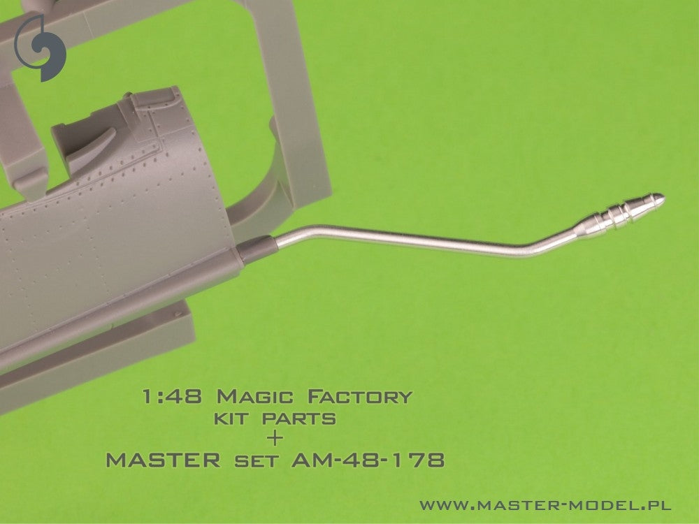 Master AM-48-178 A-4 Skyhawk - CURVED Refueling Probe Boom (used on A-4M/N, OA-4M &amp;amp; late A-4E/F &amp;amp; TA-4F/J versions) 1/48 – image 6