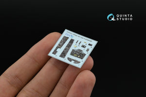 Quinta Studio QD48528 A-4M late 3D-Printed &amp;amp; colored Interior on decal paper (Magic Factory) 1/48 – immagine 7