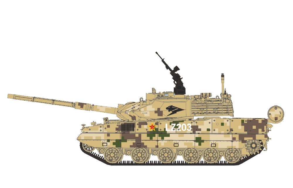 Meng Model TS-048 PLA ZTQ15 Light Tank 1/35 – zdjęcie 9