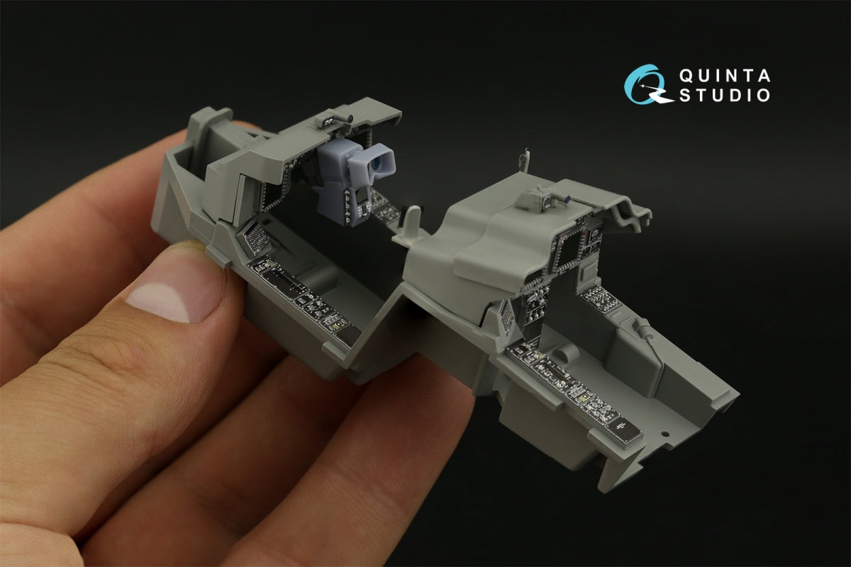 Quinta Studio QDS+35106 AH-64D 3D-Printed &amp;amp; colored Interior on decal paper (Takom) (Small version) (with 3D-printed resin parts) 1/35 – image 12