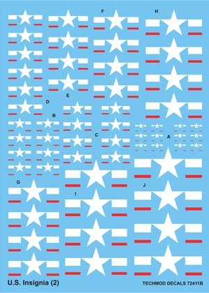 Techmod 72411 - U.S. Insignia 1/72