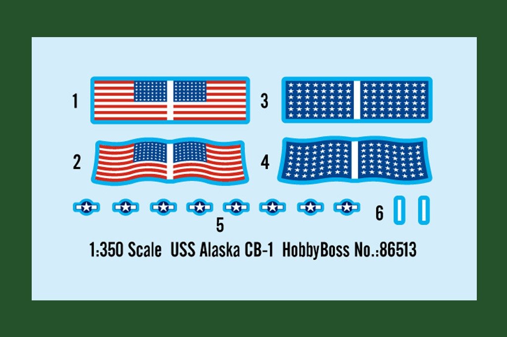 Hobby Boss 86513 USS Alaska CB-1 1/350 – image 3