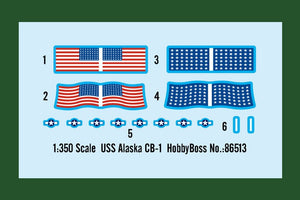 Hobby Boss 86513 USS Alaska CB-1 1/350 – image 3