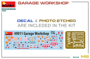MiniArt 49011 GARAGE WORKSHOP 1/48 – Bild 2