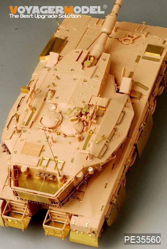 Voyager Model PE35560 IDF Merkava Mk.3D MBT(LIC) w/chains (FOR HOBBYBOSS 82476) 1/35 – Bild 3