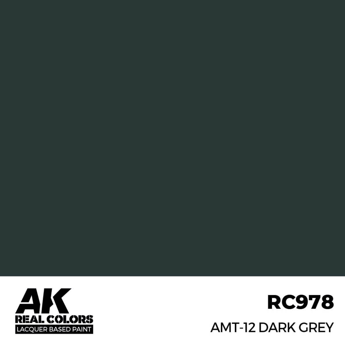 AK Interactive RC978 AMT-12 Dark Gray 17 ml
