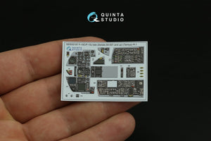 Quinta Studio QD32157 F-15C Late/F-15J late 3D-Printed &amp;amp; colored Interior on decal paper (Tamiya) 1/32 – image 5