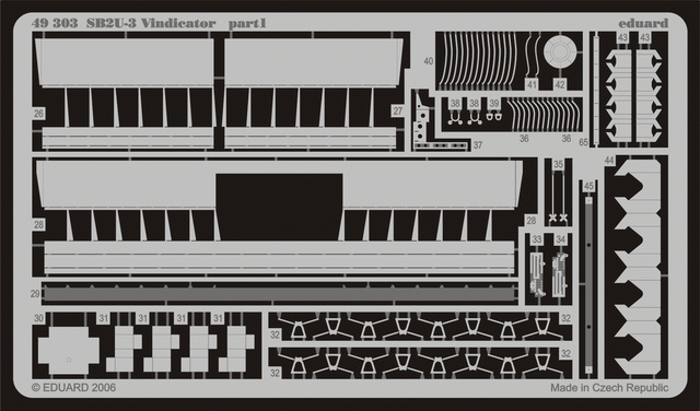 Eduard 49303 SB2U-3 1/48 ACCURATE MINIATURES – image 2
