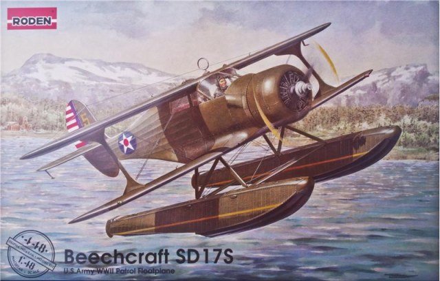 Roden 448 US Army Beechcraft SD 17S WWII patrol floatplane