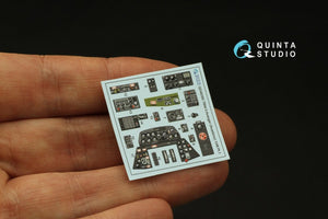 Quinta Studio QD48385 TBM-3 Avenger 3D-Printed &amp;amp; colored Interior on decal paper (Accurate miniatures/Academy) 1/48 – image 3