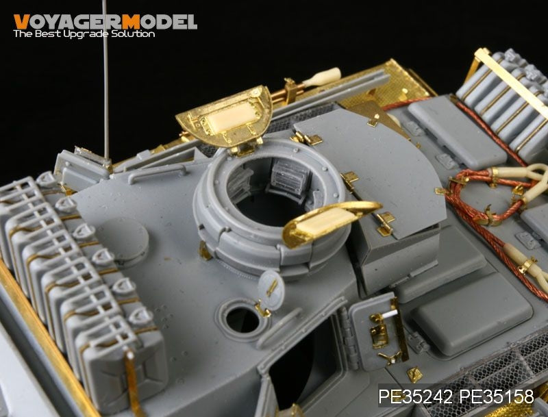 Voyager Model PE35242 WWII German Pz.Kpfw.III Ausf.N sPz.Abt 501 Afrika For DRAGON 6431 1/35 – zdjęcie 8