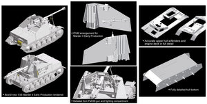 Dragon 6769 Panzerjager II fur Pak 40/2, Sd.Kfz.131 Marder II Early Production 1/35 – obrázek 3
