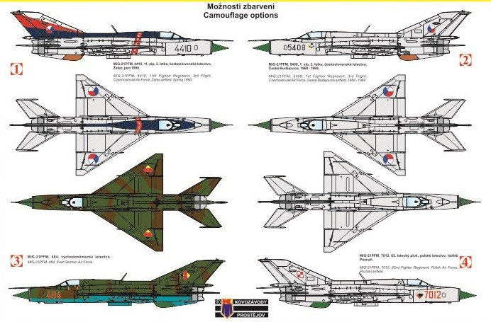 Kovozavody Prostejov KPM0122 MiG-21PFM Fishbed F 1/72 – image 2