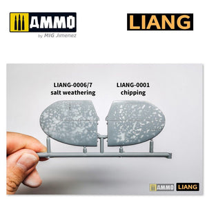 Liang 0006 Salt Weathering Effects Airbrush Stencils (Sparse) – Bild 4