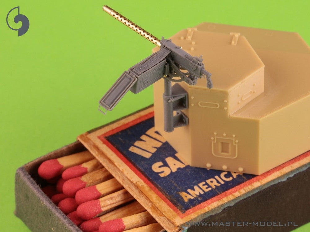 Master GM-35-087 Browning M1919 A4 .30 cal (7.62mm) - with M20 gun mount (used e.g. on M3 Stuart) or with D7431 cradle (e.g. M3 Scout Car) 1/35 – immagine 7