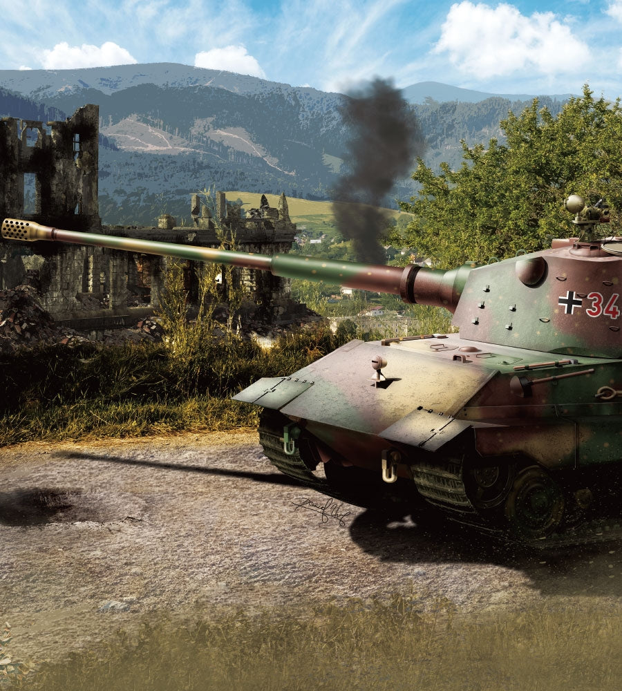 Modelcollect UA35029 German E-60 Ausf. D Late Production w/Standardized Tracks 1/35 – immagine 2