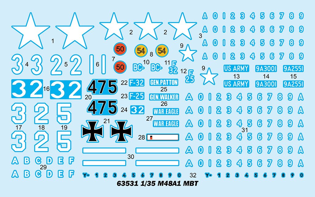 I Love Kit 63531 M48A1 MBT 1/35 – image 3