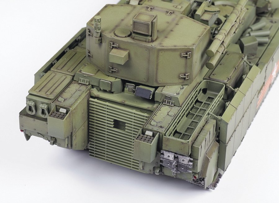 Zvezda 3623 Russian with 57mm Cannon and &amp;quot;ATAKA&amp;quot; at missiles TBMP T-15 &amp;quot;ARMATA&amp;quot; 1/35 – Bild 6