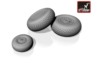 Armory Models AW48307 A-20C Boston wheels, mid 1/48