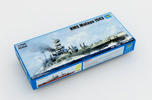 Trumpeter 05799 HMS MALAYA 1943 1/700 – Bild 2