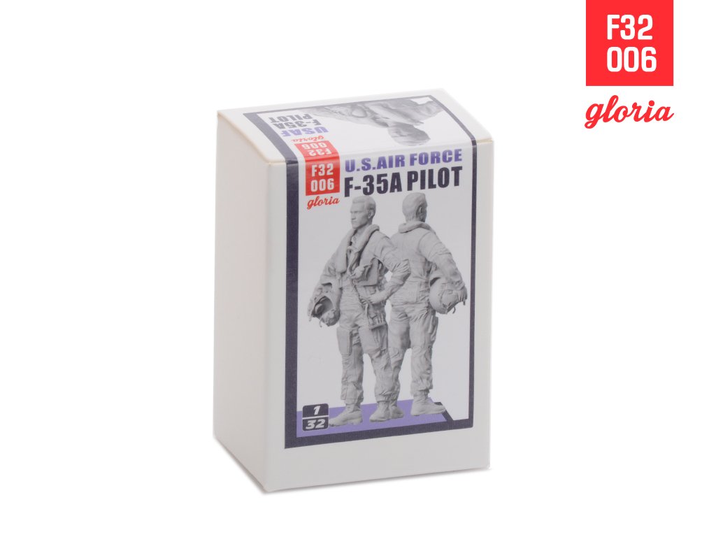 Gloria F32006 F-35A Pilot US Air Force 3D Printed Figures 1/32 – Bild 2