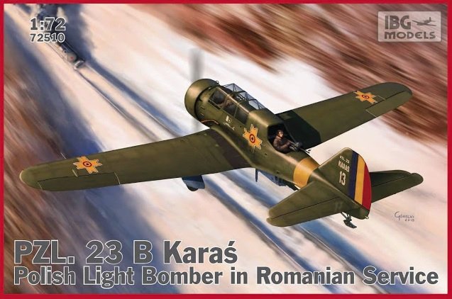 IBG 72510 PZL 23B Caraś (1/72)