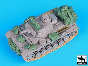 Black Dog T72037 German Pz.Kpw III Ausf.N DAK accessories set for Dragon 1/72 – immagine 3