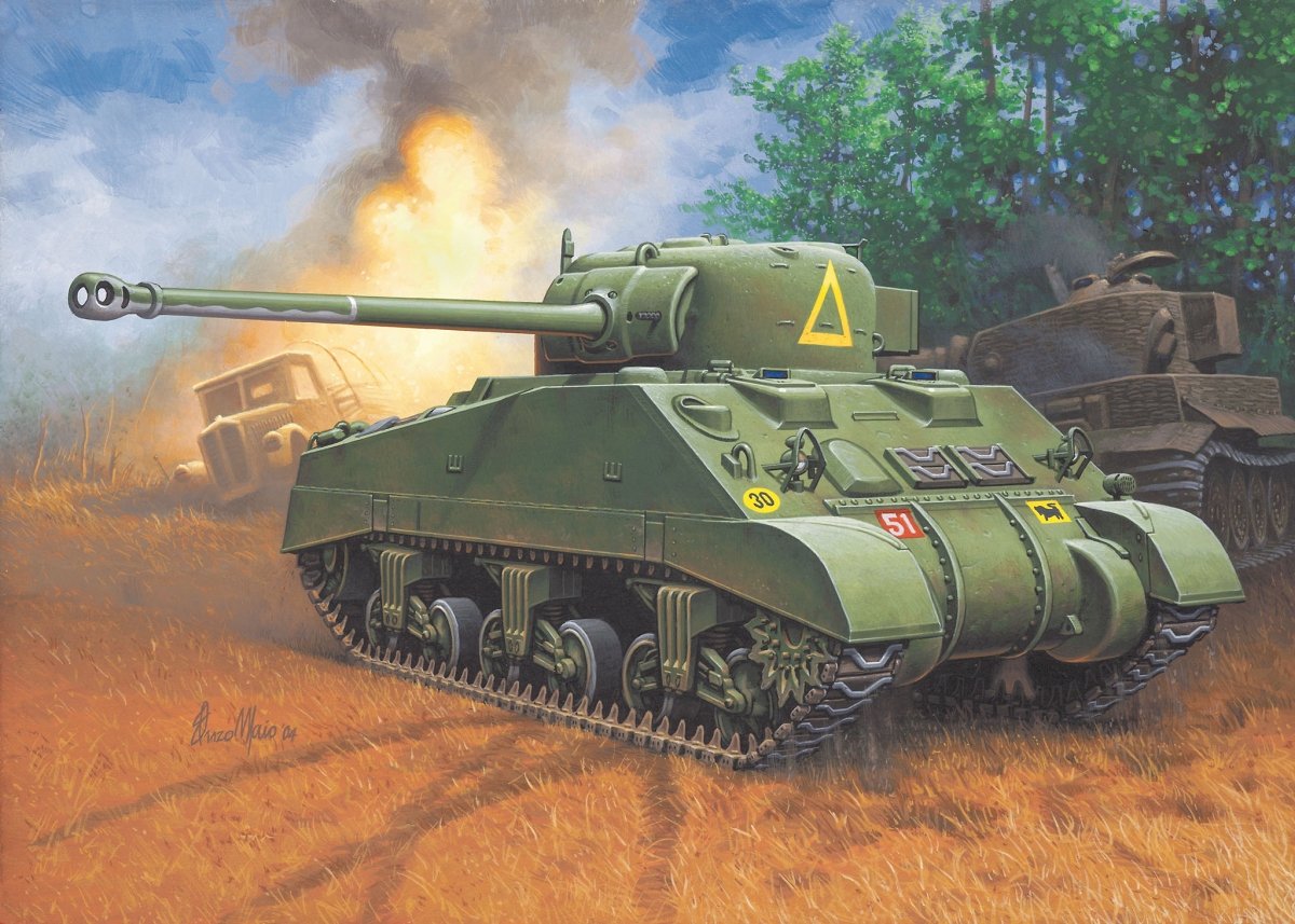 Revell 03299 Sherman Firefly - First Diorama Set 1/76 – obrázek 5