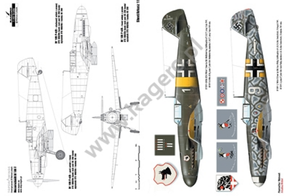 Kagero 7076 Messerschmitt Bf 109 F EN/PL – image 5