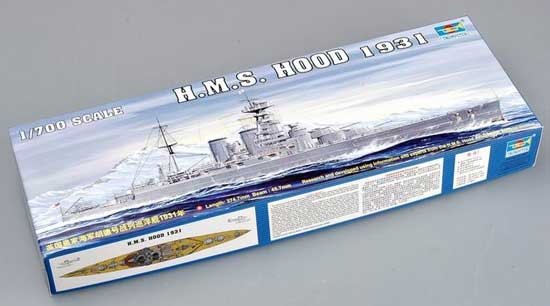 Trumpeter 05741 HMS Hood 1931 1/700 – image 2