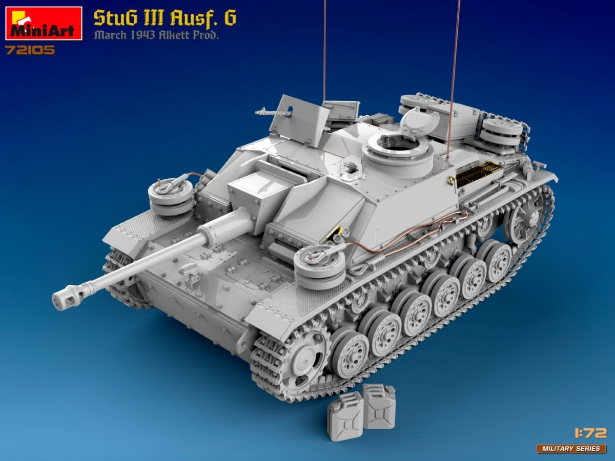 MiniArt 72105 StuG III Ausf. G March 1943 Prod. 1/72 – Bild 5