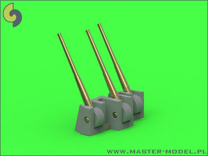 Master SM-350-079 HMS Belfast armament - 6in (12pcs), 4in (12pcs) barrels - set includes resin correction for 6in gun mounting 1/350 – Bild 3